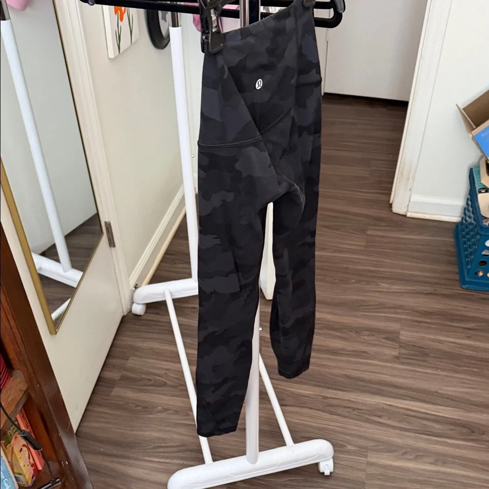 Lululemon Athletica Dark Camouflage Leggings - Picture 4 of 7